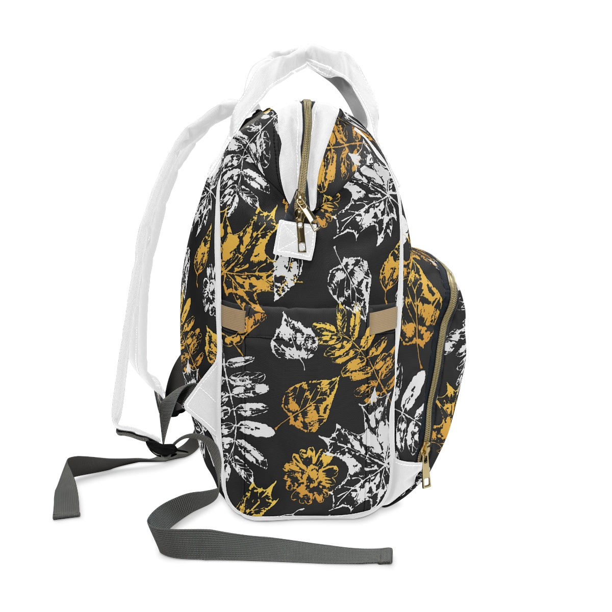 Colorful Autumn Leaves Multifunctional Backpack