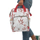 Colorful Pot Leaves Multifunctional Backpack