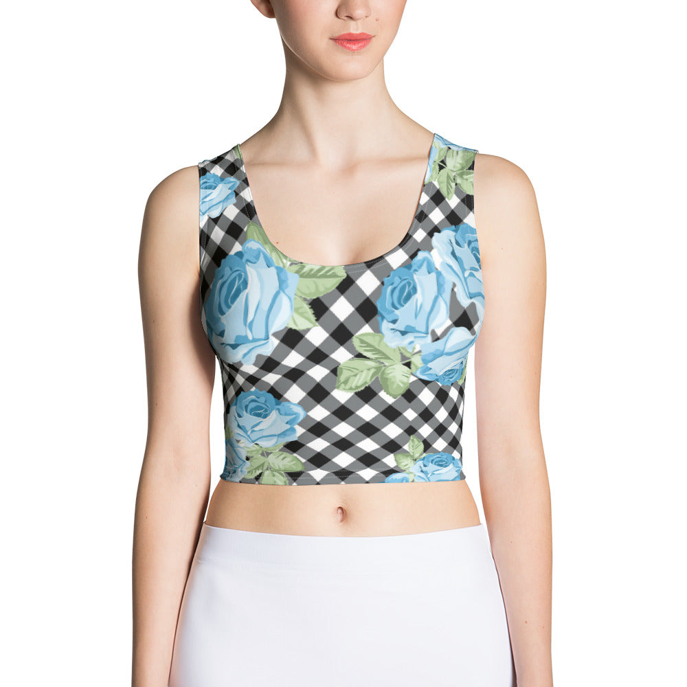 Cris'Sai's Pretty Little Flowers Crop Top