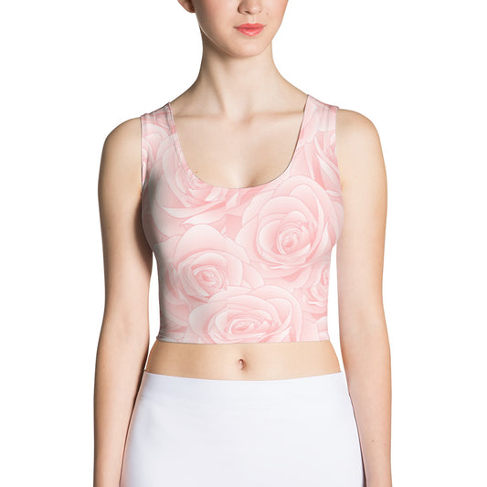 Cris'Sai's Pretty Little Flowers Crop Top