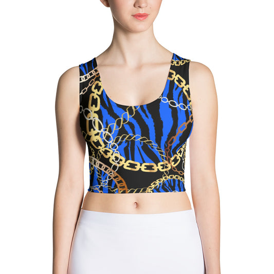 Bellafonte Animal Print Crop Top