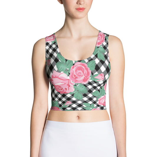 Cris'Sai's Pretty Little Flowers Crop Top