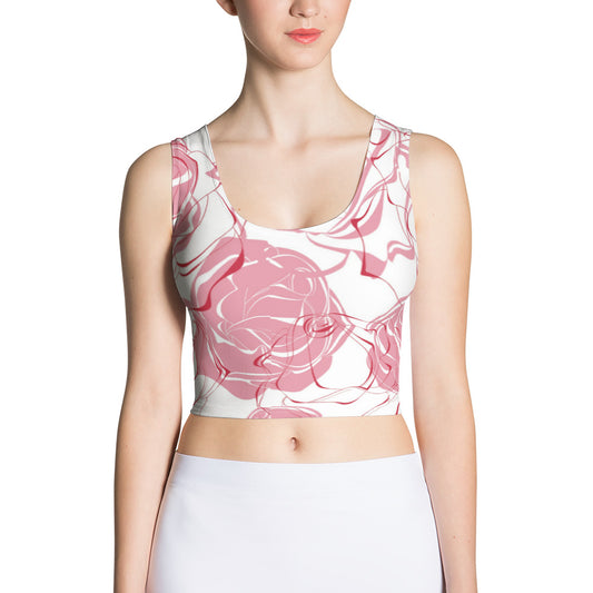 Cris'Sai's Pretty Little Flowers Crop Top